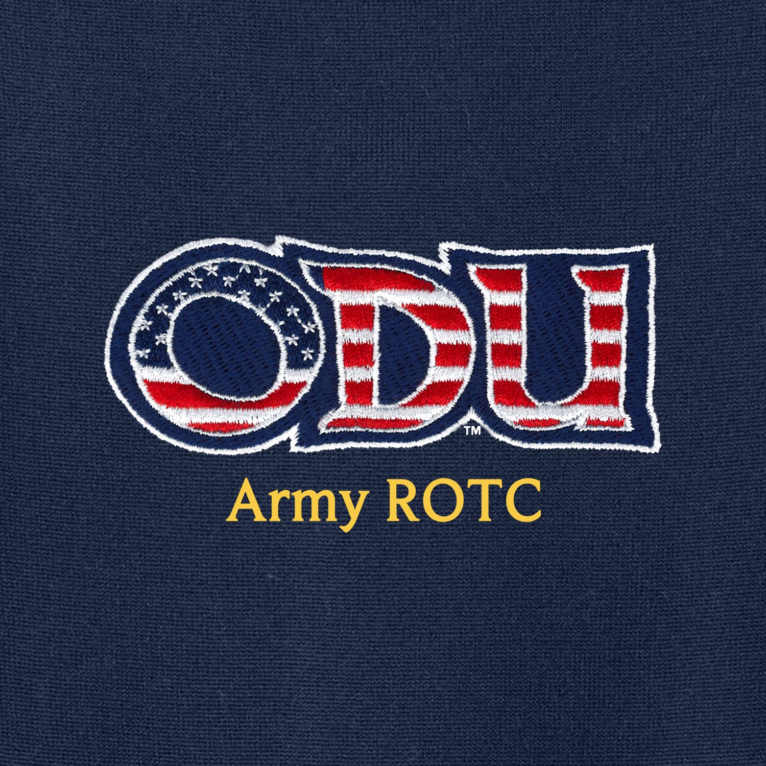 Old Dominion University, ODU Military -  Army ROTC, Women’s Washable Merino V-Neck Sweater - Navy