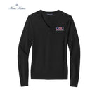 Old Dominion University, ODU Military -  Military Connection Center, Women’s Washable Merino V-Neck Sweater - Black