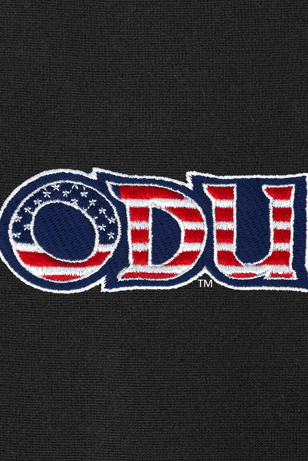 Old Dominion University, ODU Military - Military Logo, Women’s Washable Merino V-Neck Sweater - Black