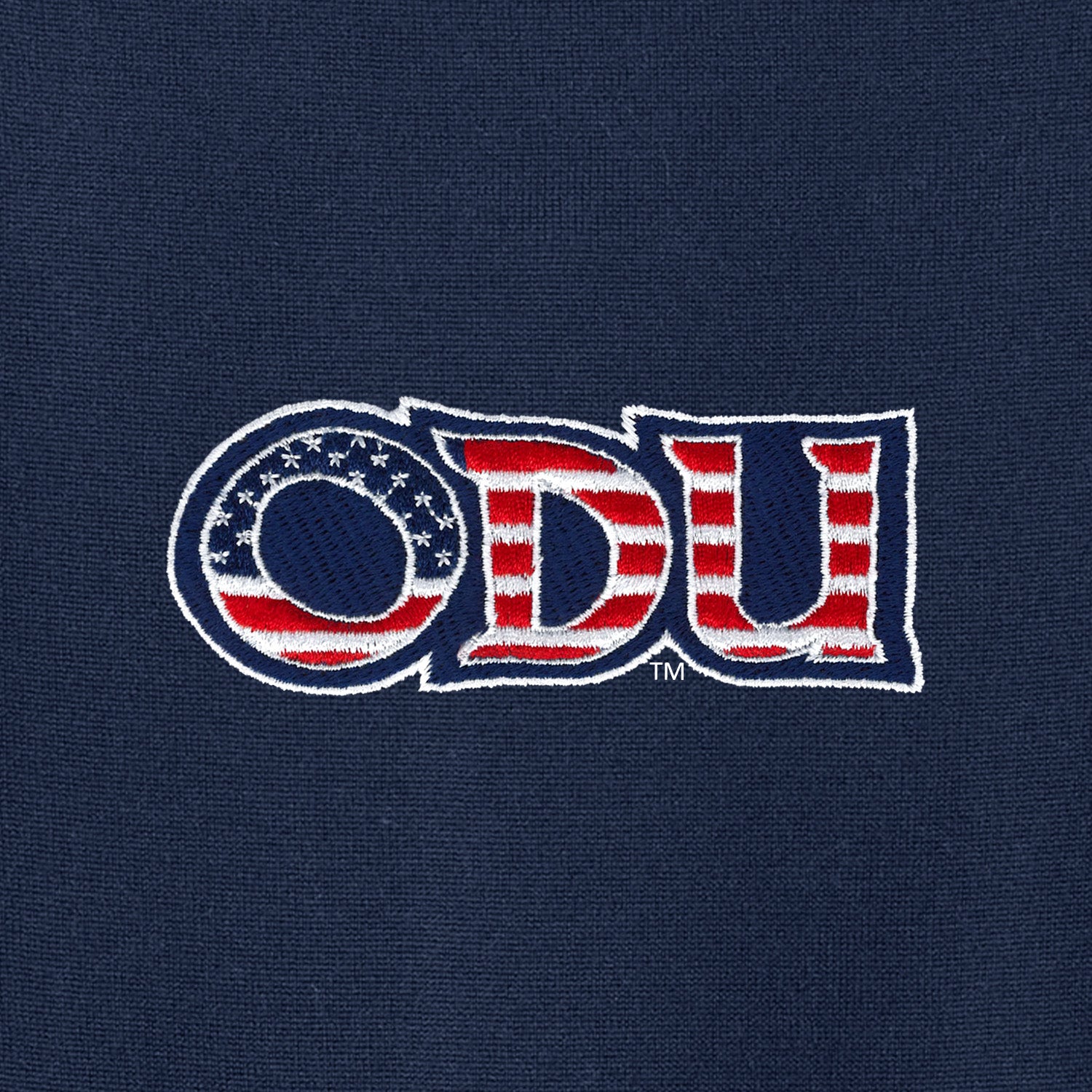 Old Dominion University, ODU Military - Military Logo, Women’s Washable Merino V-Neck Sweater - Navy