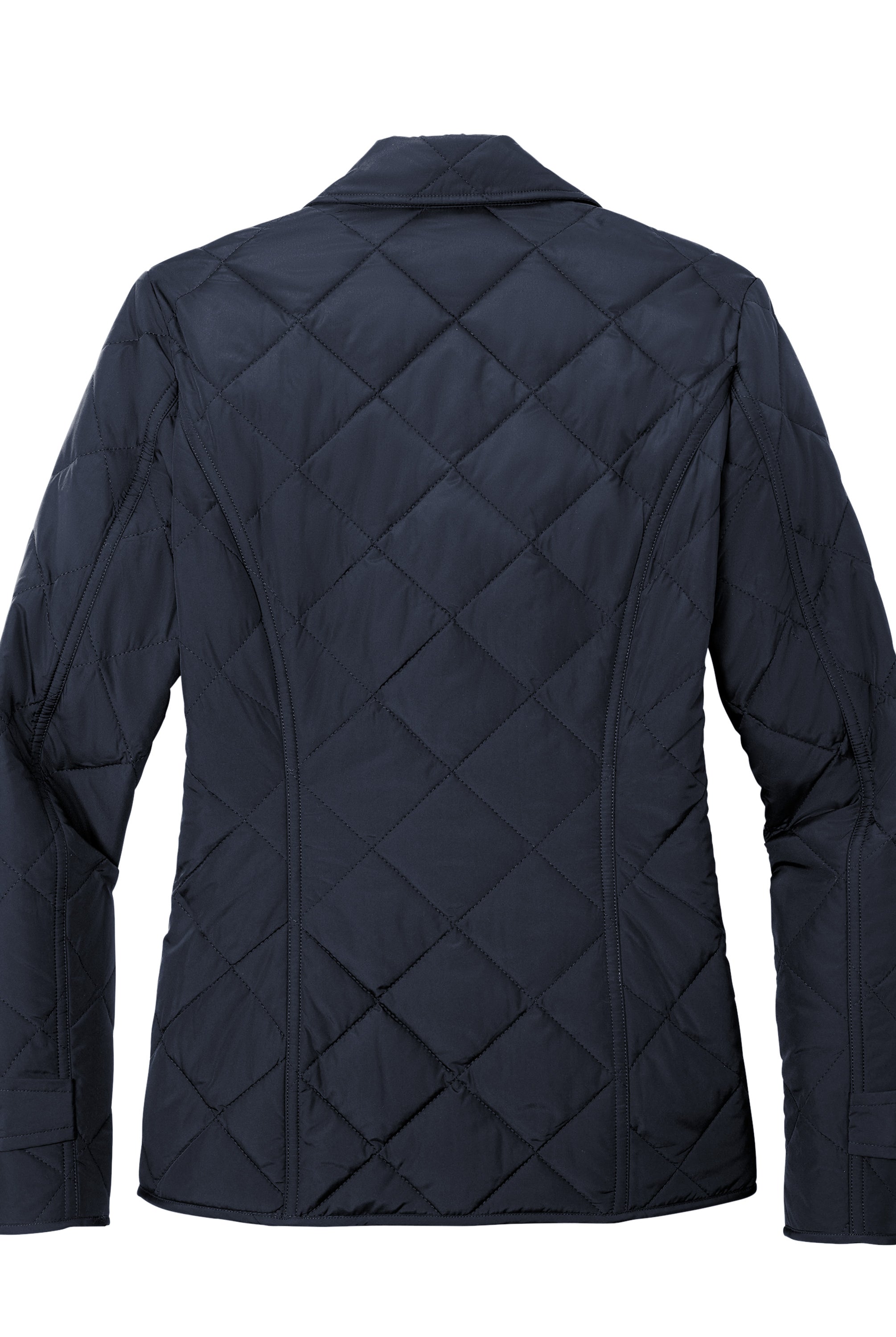 ODU Brooks Brothers® Women’s Quilted Jacket- Navy- Back