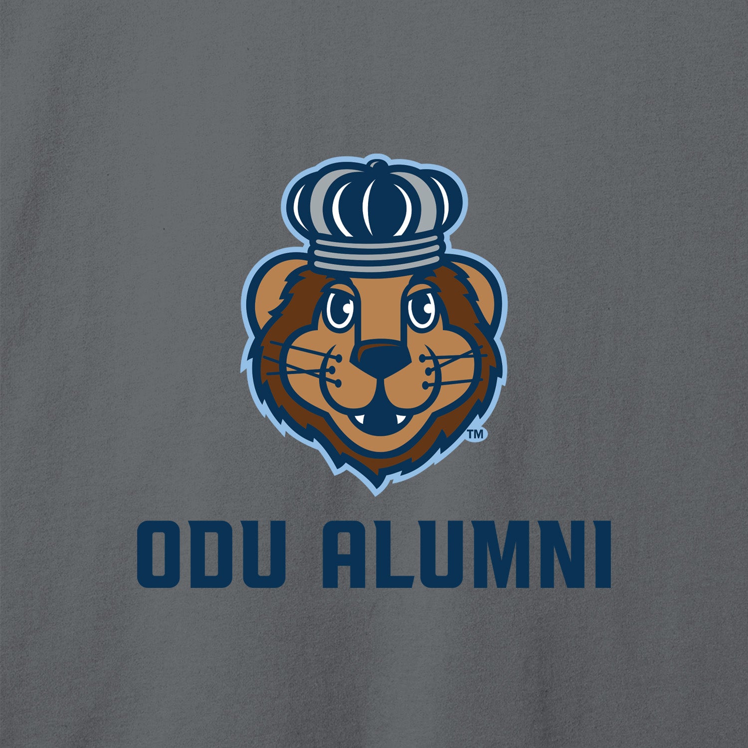 Official, Old Dominion University, Unisex Jersey Short Sleeve T-Shirt - Gray