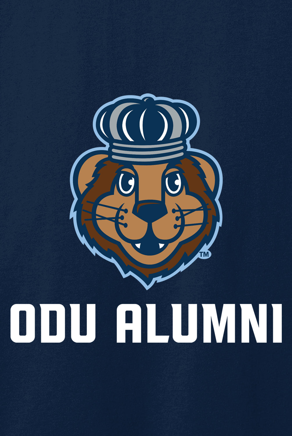 Official, Old Dominion University, Unisex Jersey Short Sleeve T-Shirt - Navy
