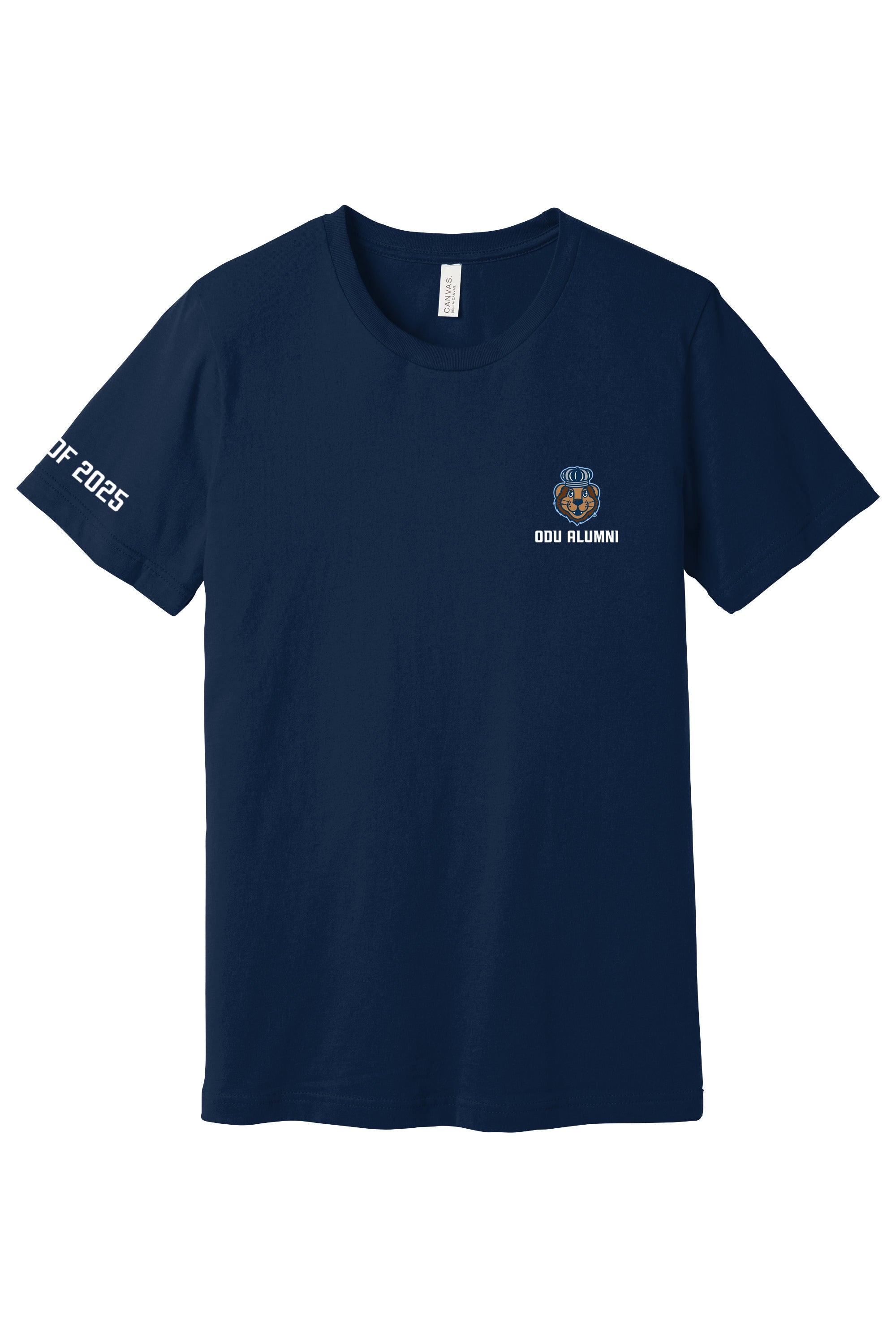 Official, Old Dominion University, Unisex Jersey Short Sleeve T-Shirt - Navy