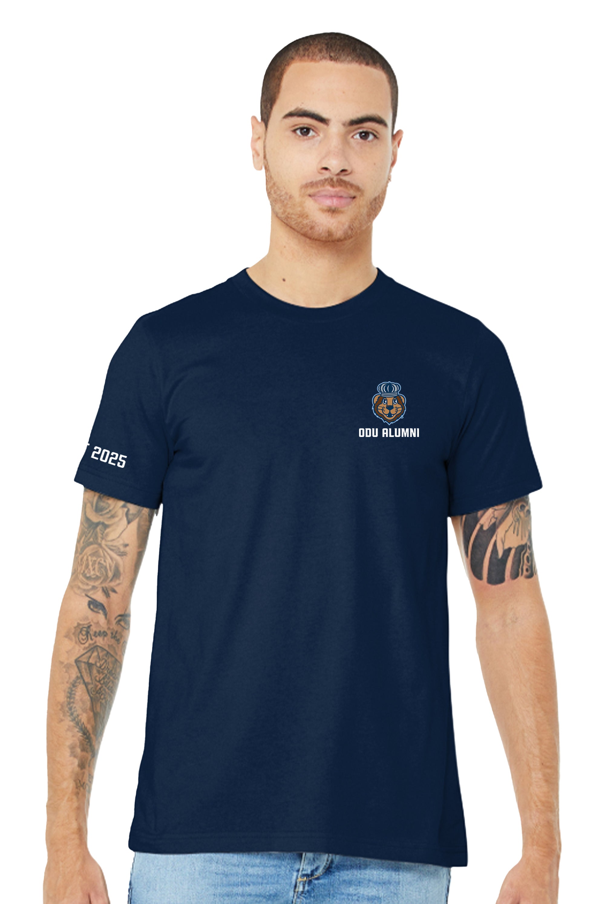 Official, Old Dominion University, Unisex Jersey Short Sleeve T-Shirt - Navy