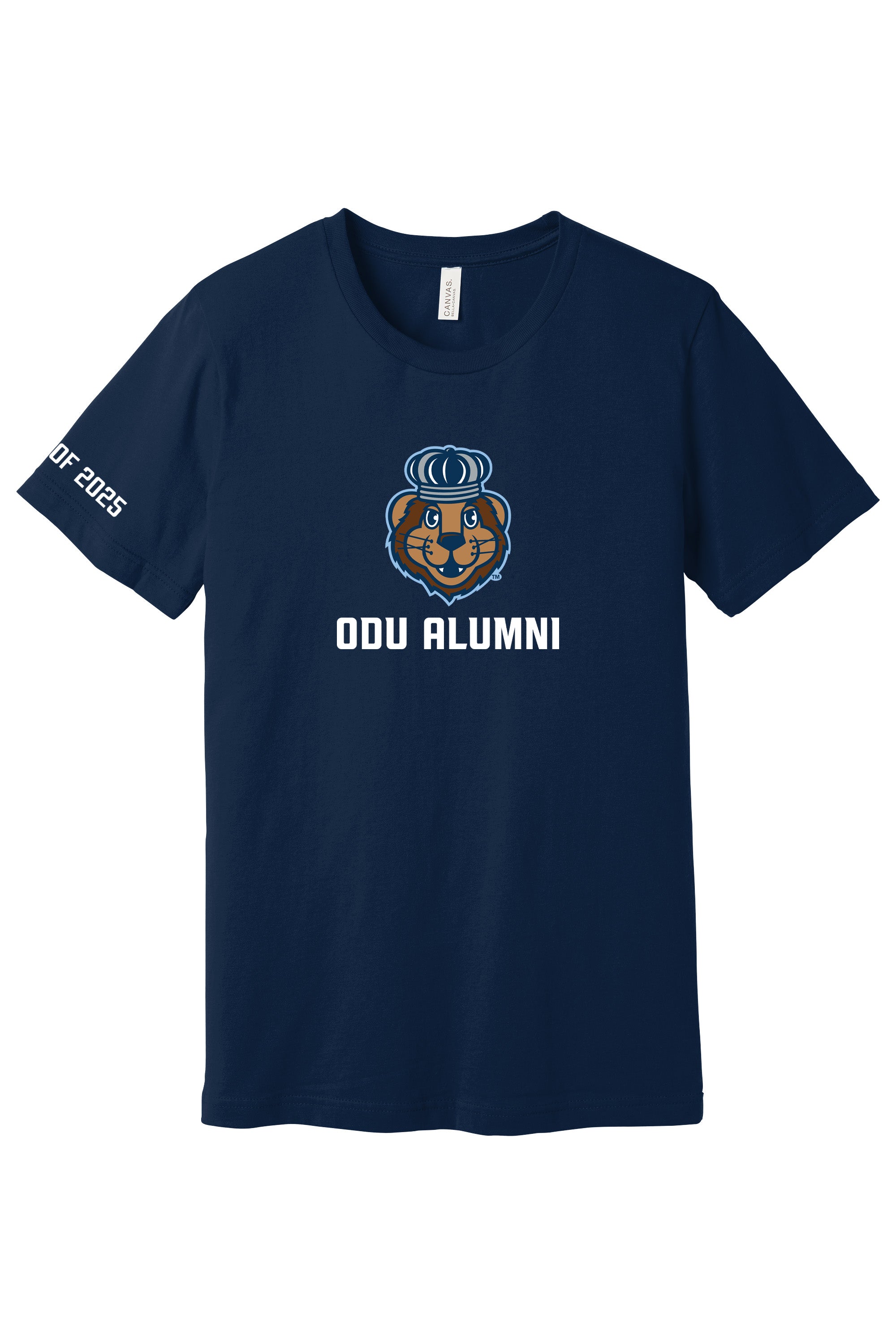 Official, Old Dominion University, Unisex Jersey Short Sleeve T-Shirt - Navy