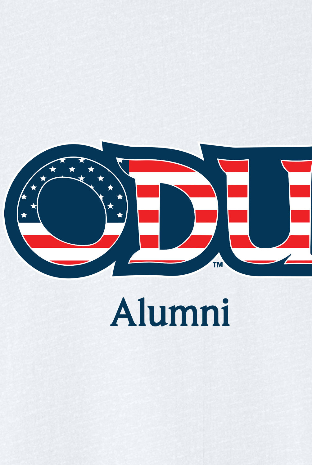 Old Dominion University, ODU Military - Alumni, Unisex Jersey Long Sleeve T-Shit - White