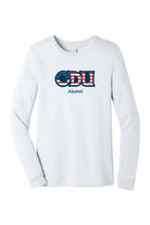 Old Dominion University, ODU Military - Alumni, Unisex Jersey Long Sleeve T-Shirt - White