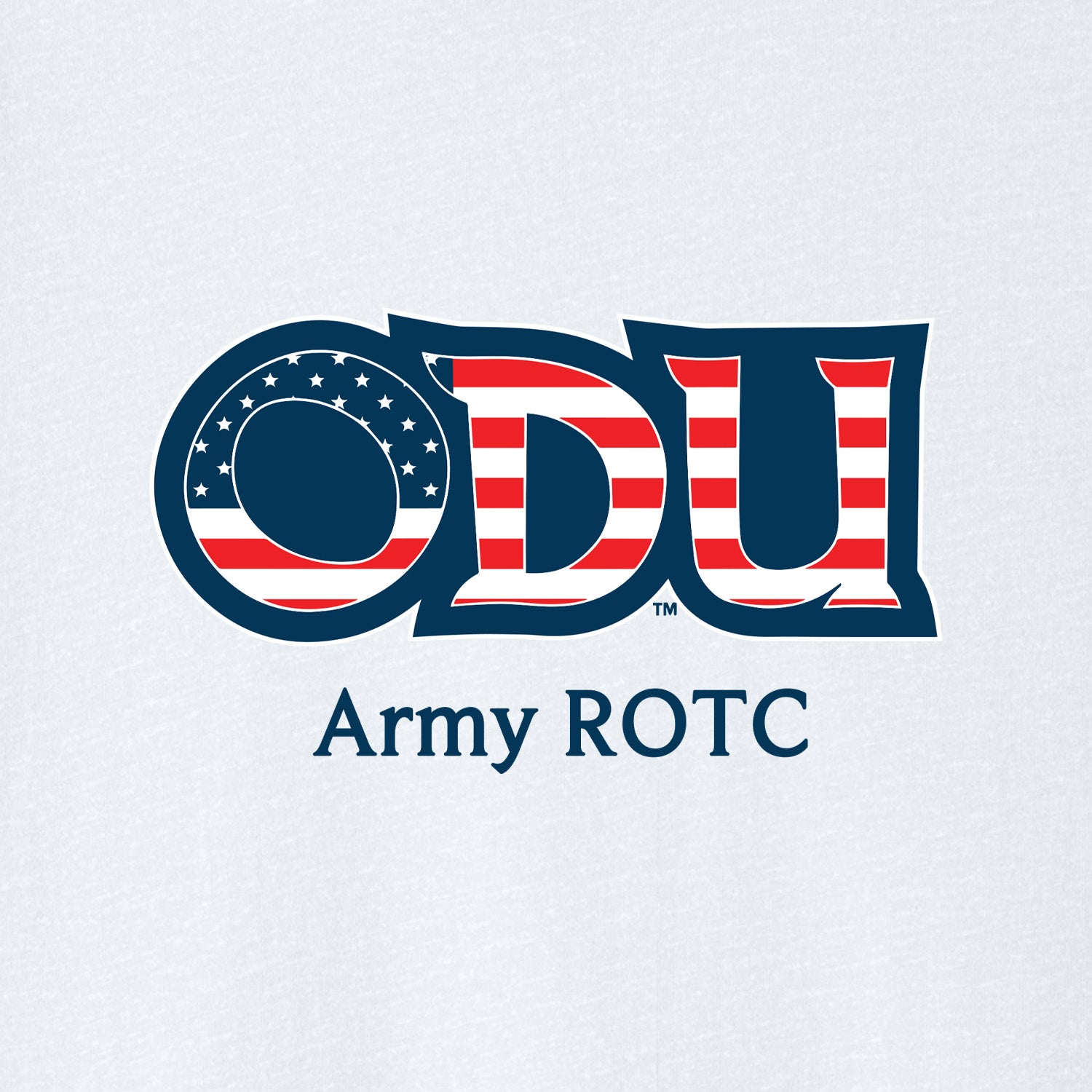 Old Dominion University, ODU Military - Army ROTC, Unisex Jersey Long Sleeve T-Shirt - White