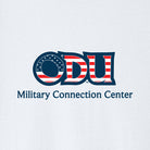 Old Dominion University, ODU Military - Military Connection Center, Unisex Jersey Long Sleeve T-Shirt -White