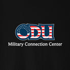 Old Dominion University, ODU Military - Military Connection Center, Unisex Jersey Long Sleeve T-Shirt - Black