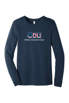 Old Dominion University, ODU Military - Military Connection Center, Unisex Jersey Long Sleeve T-Shirt - Navy