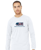 Old Dominion University, ODU Military - Military Connection Center, Unisex Jersey Long Sleeve T-Shirt - White