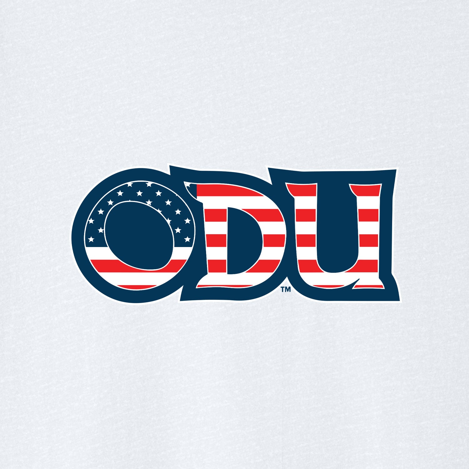 Old Dominion University, ODU Military - Military Logo, Unisex Jersey Long Sleeve T-Shirt - White