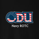 Old Dominion University, ODU Military - Navy ROTC, Unisex Jersey Long Sleeve T-Shirt - Black