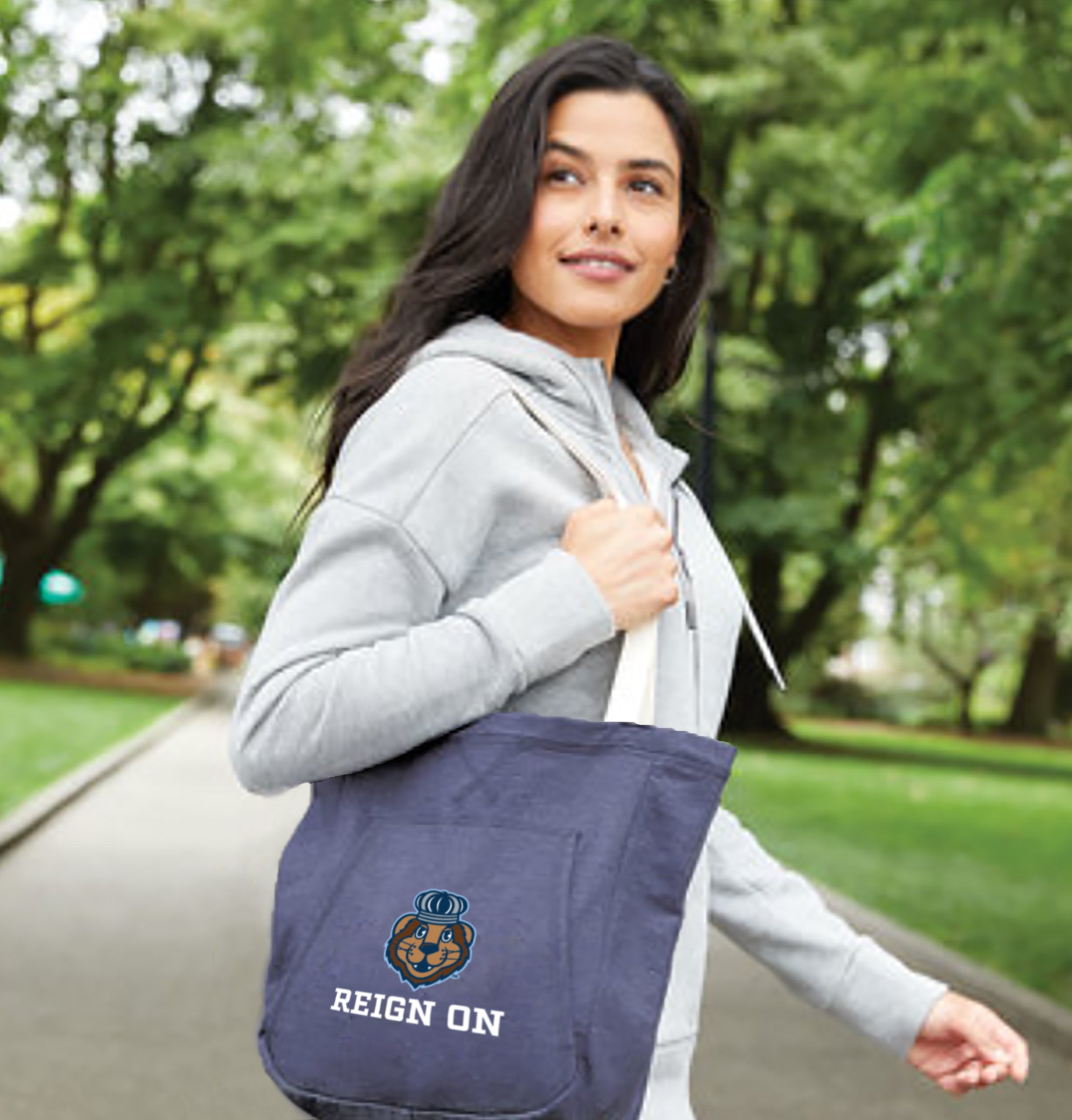 Old Dominion University, ODU Big Blue Reign On , Port & Company ® Core Fleece Sweatshirt Tote