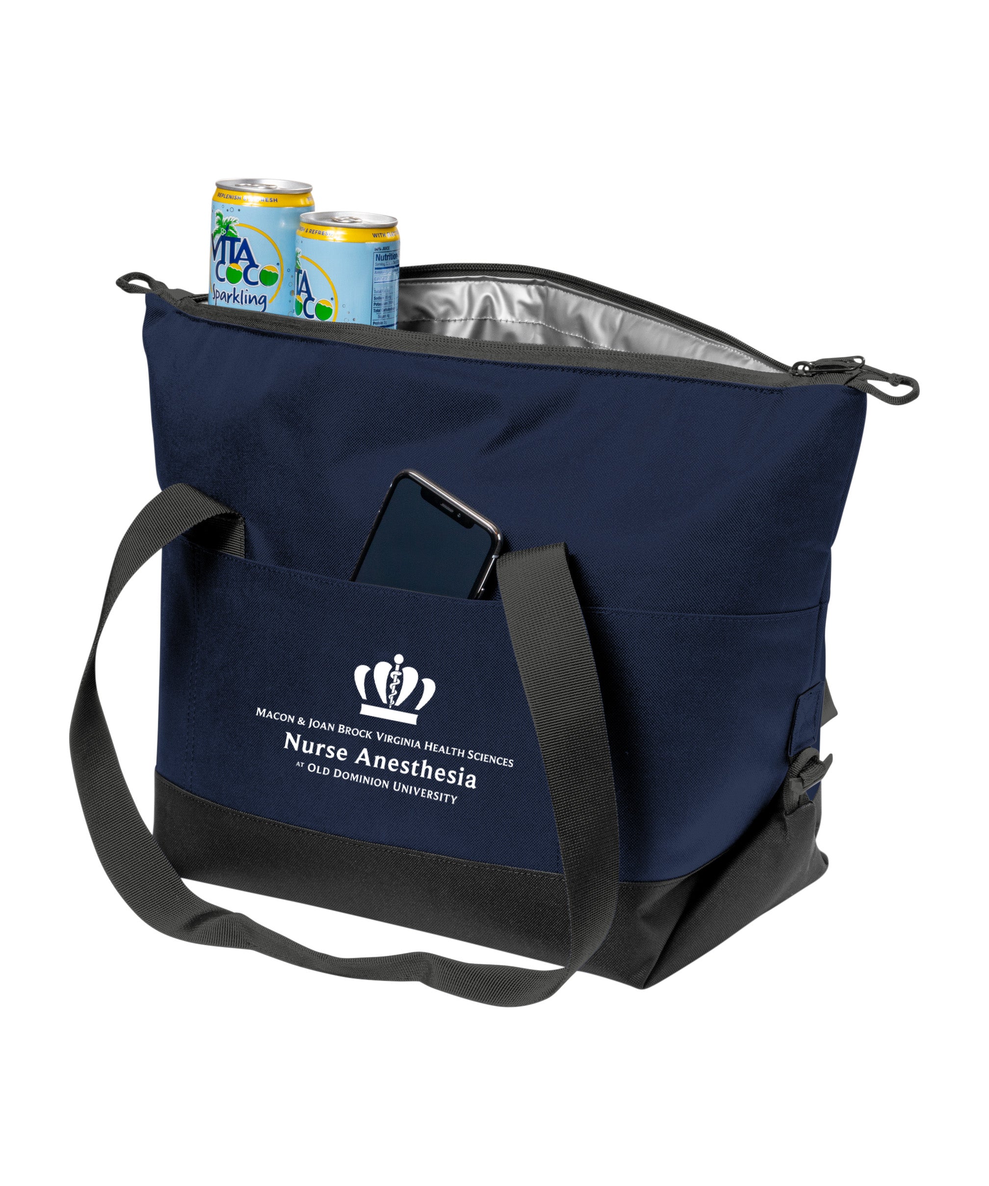 Old Dominion University, Port Authority® 18-Can Collapsible Cooler - Navy