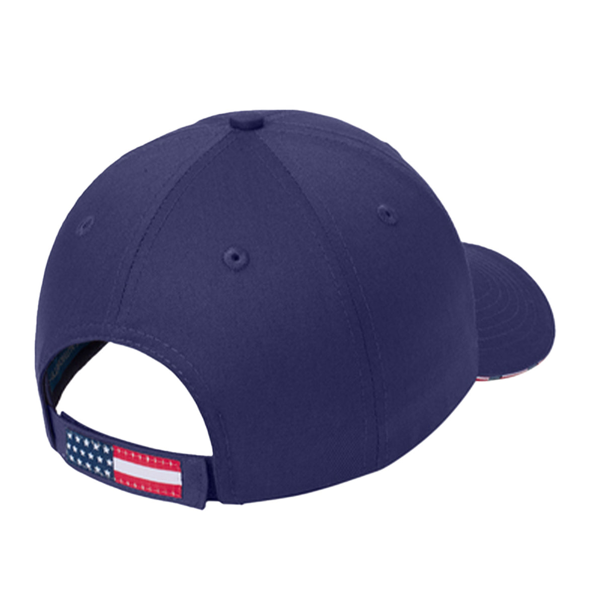 Old Dominion University, U.S. Flag, Americana Flag Sandwich Cap - Navy