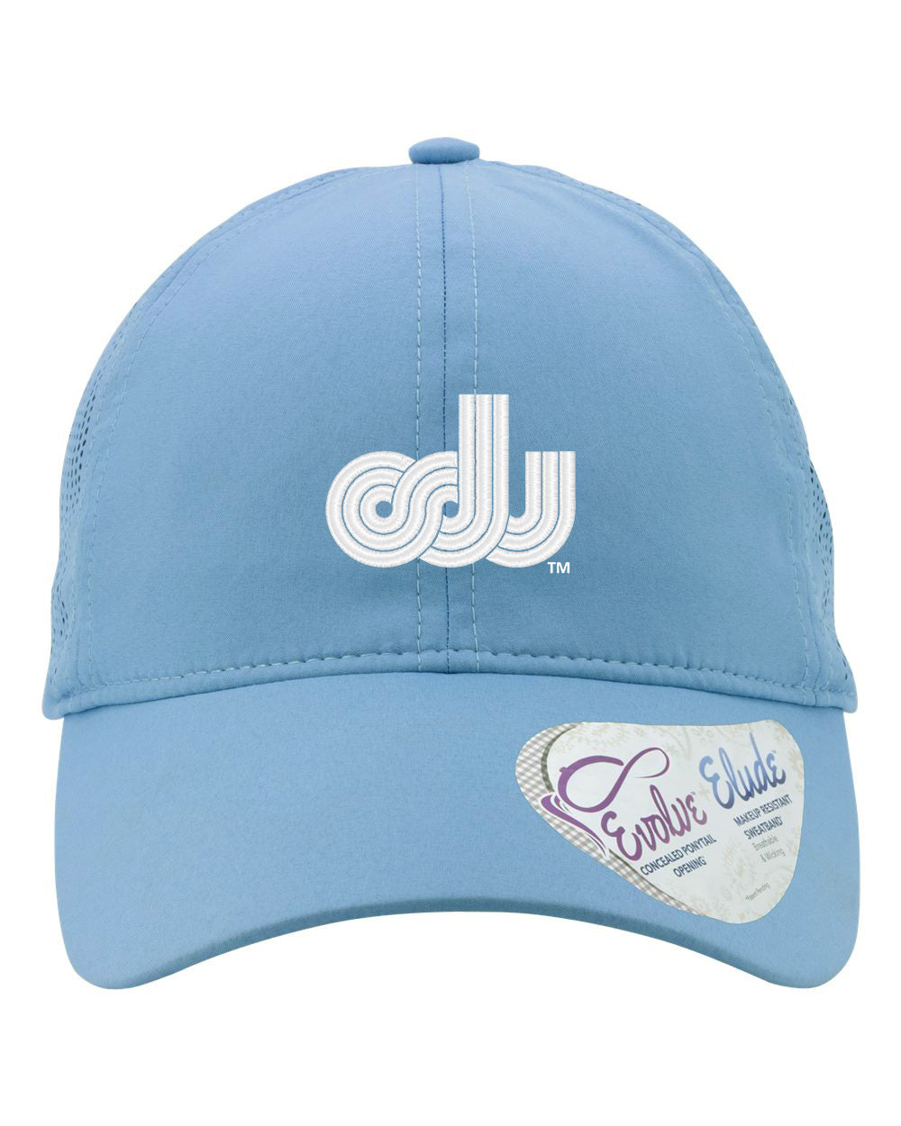 Old Dominion University, Vintage, Women's Perforated Performance Cap Hudson Blue