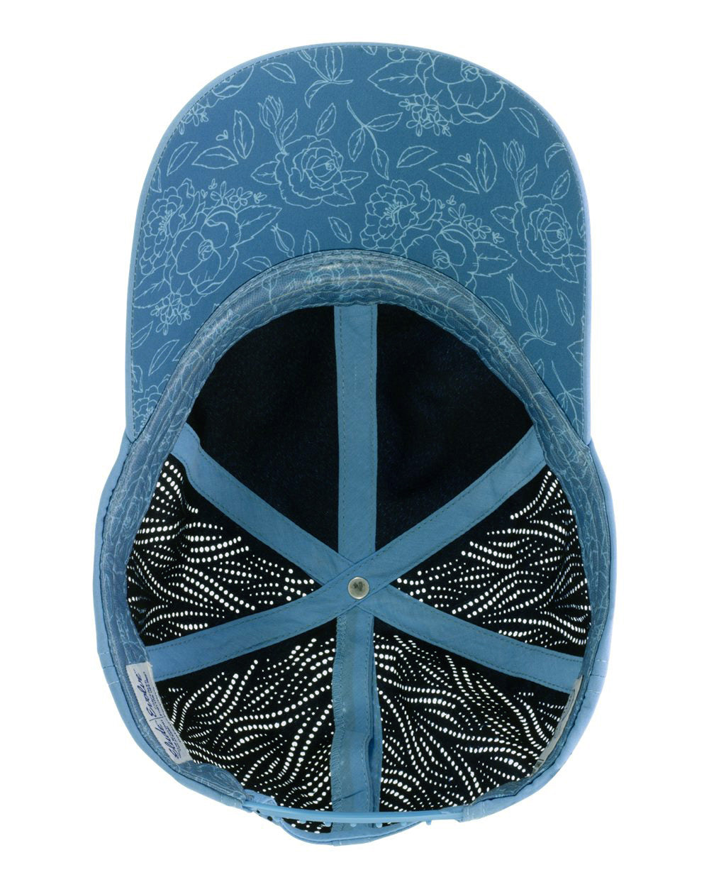 Old Dominion University, Vintage, Women's Perforated Performance Cap Hudson Blue