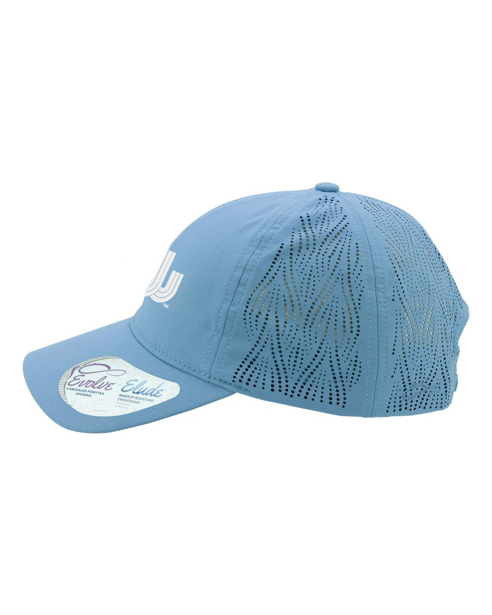 Old Dominion University, Vintage, Women's Perforated Performance Cap Hudson Blue