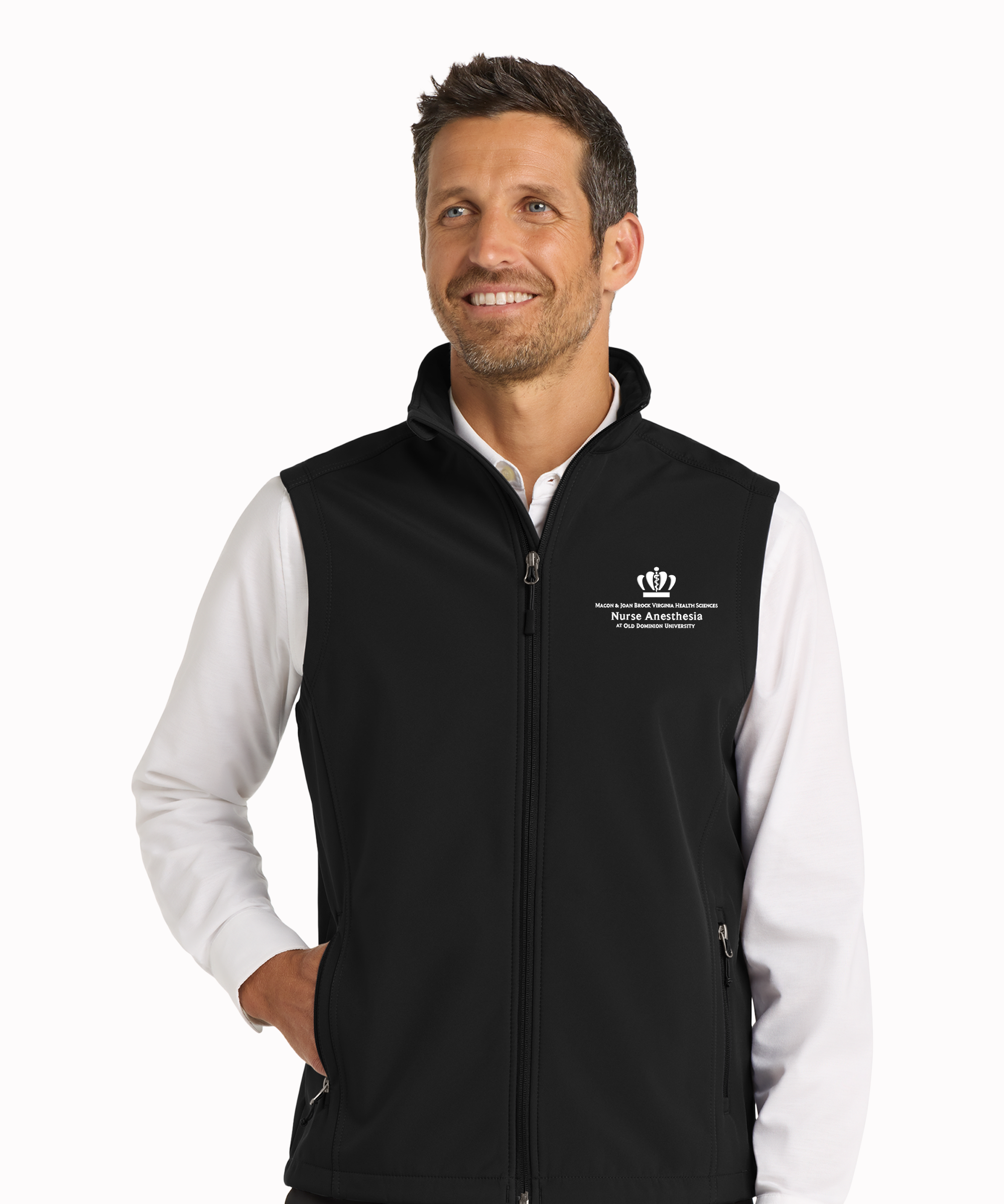Old Dominion University, Port Authority® Core Soft Shell Vest - Black