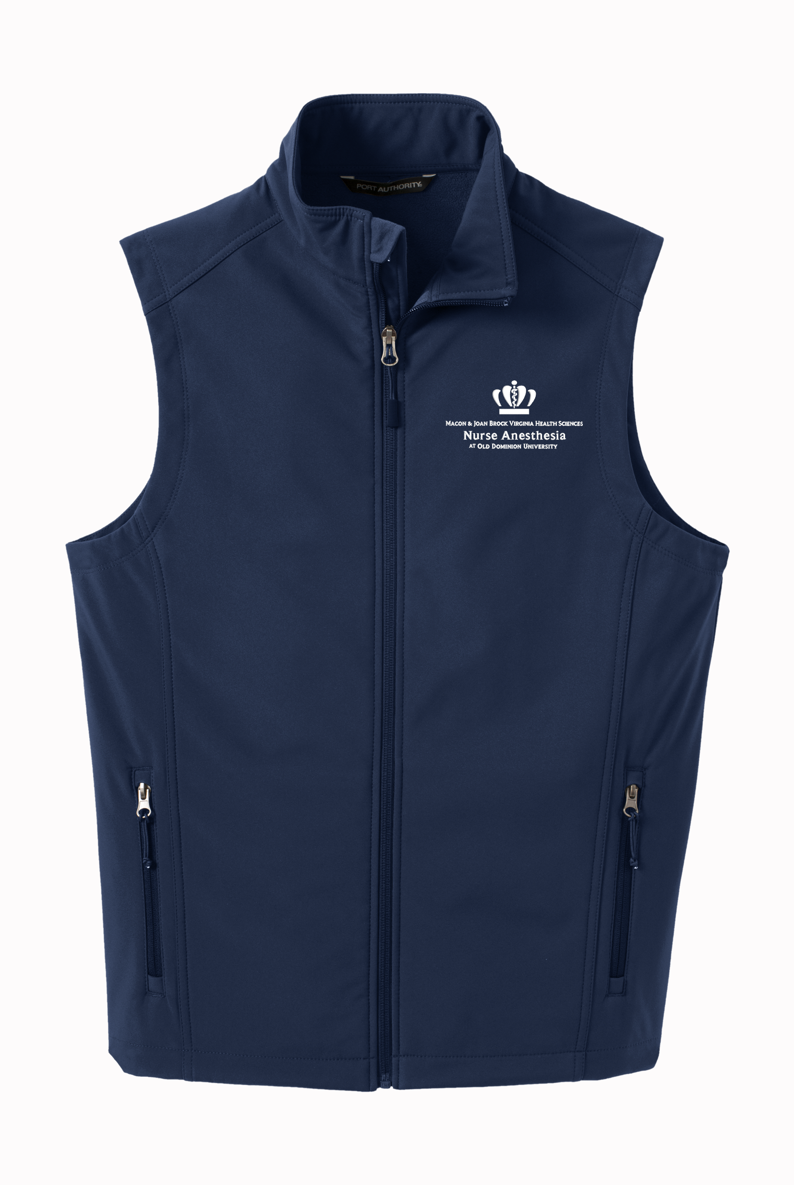 Old Dominion University, Port Authority® Core Soft Shell Vest - Navy