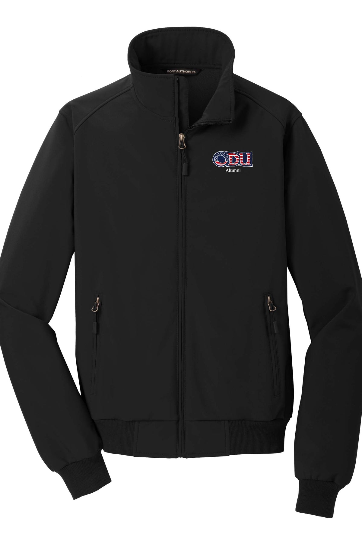 Old Dominion University, ODU Military - Alumni , Port Authority® Soft Shell Bomber Jacket - Black