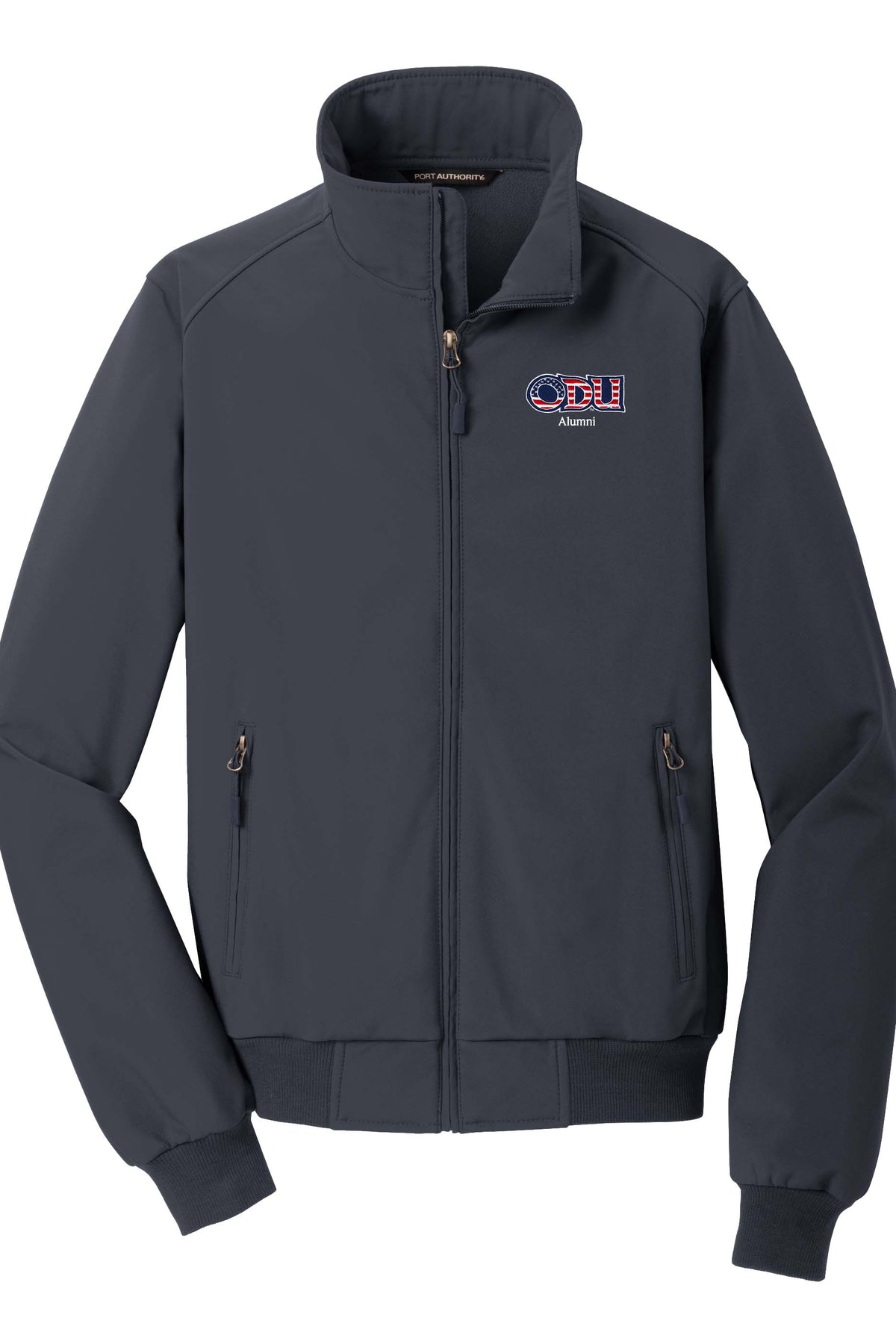 Old Dominion University, ODU Military - Alumni , Port Authority® Soft Shell Bomber Jacket - Gray