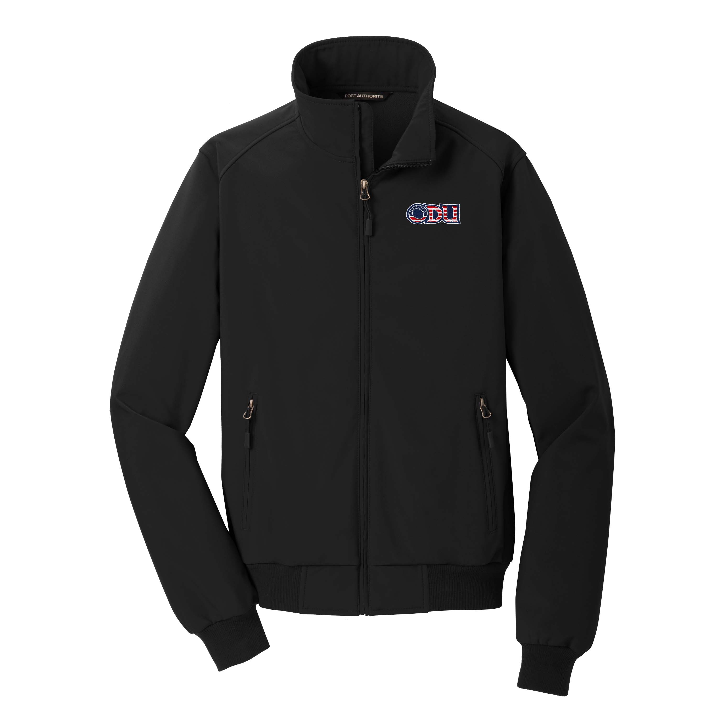 Old Dominion University, ODU Military - Logo , Port Authority® Soft Shell Bomber Jacket - Black