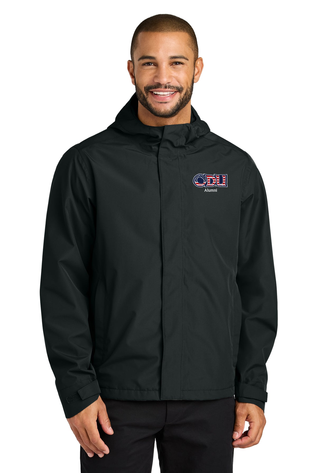 Old Dominion University, ODU Military - Alumni, C-FREE® Rain Jacket - Black