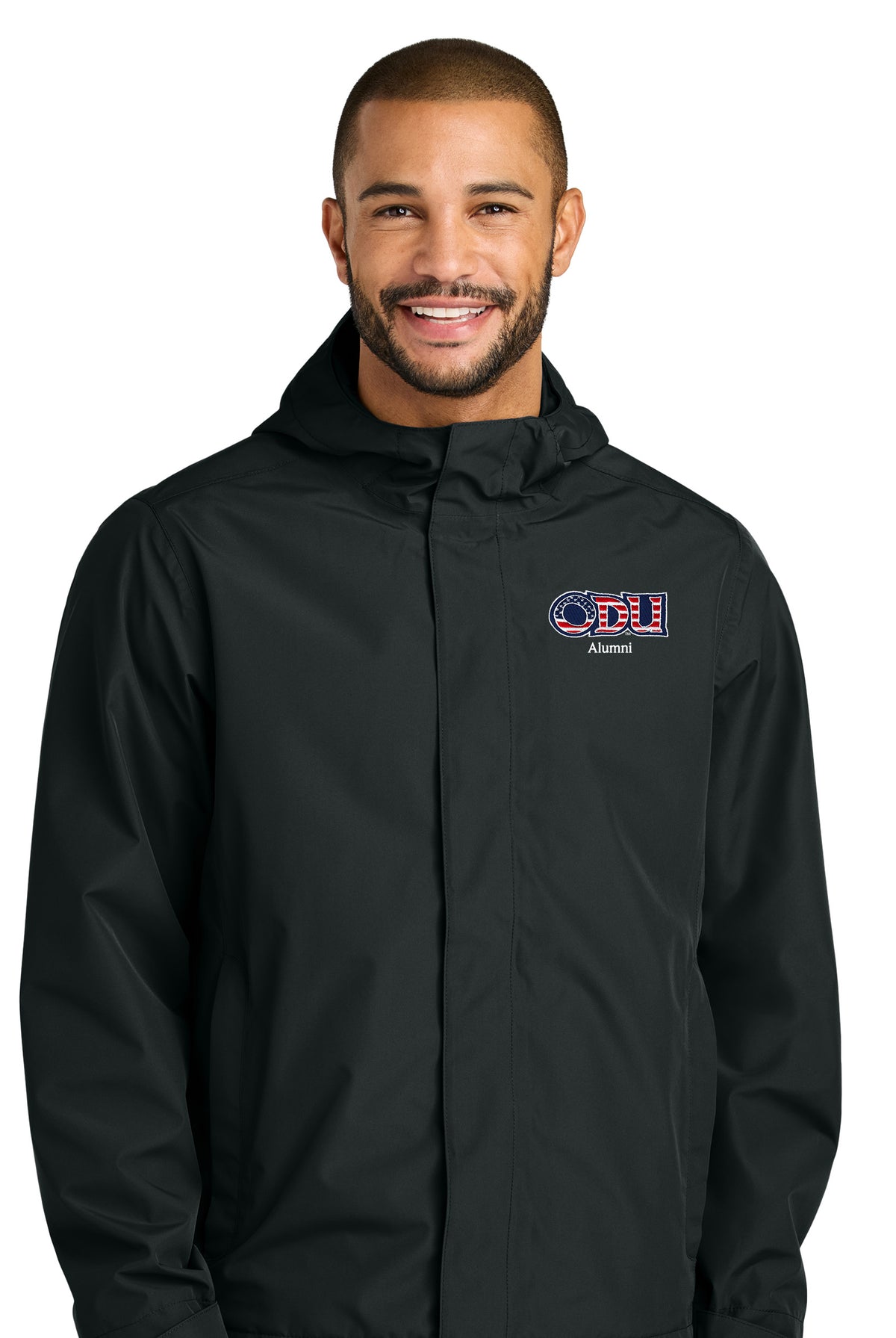 Old Dominion University, ODU Military - Alumni, C-FREE® Rain Jacket - Black
