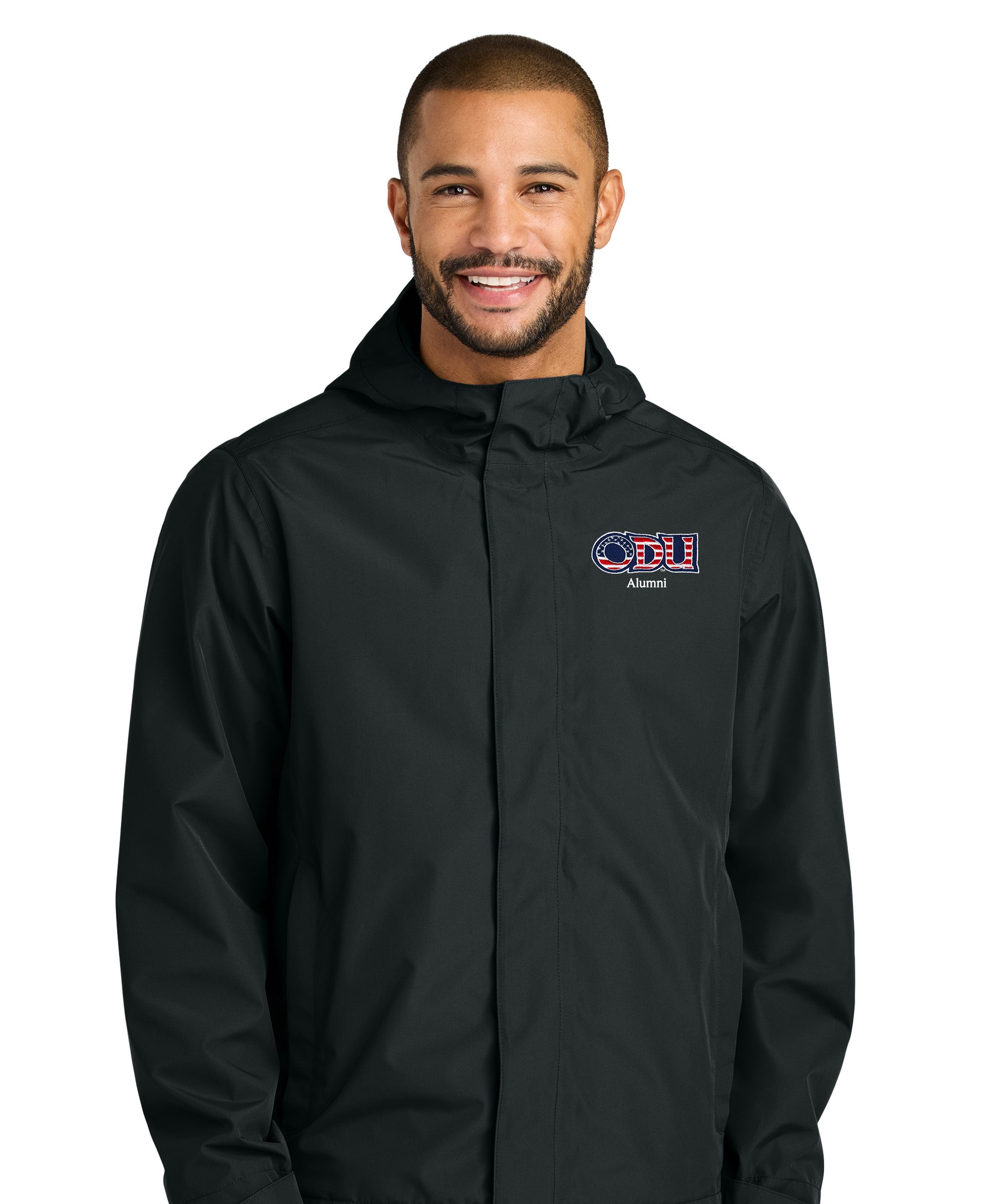 Old Dominion University, ODU Military - Alumni, C-FREE® Rain Jacket - Black