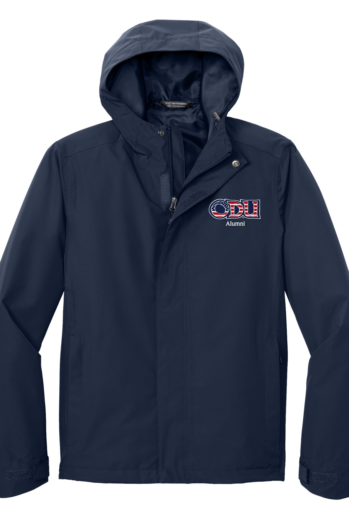 Old Dominion University, ODU Military - Alumni, C-FREE® Rain Jacket - Navy