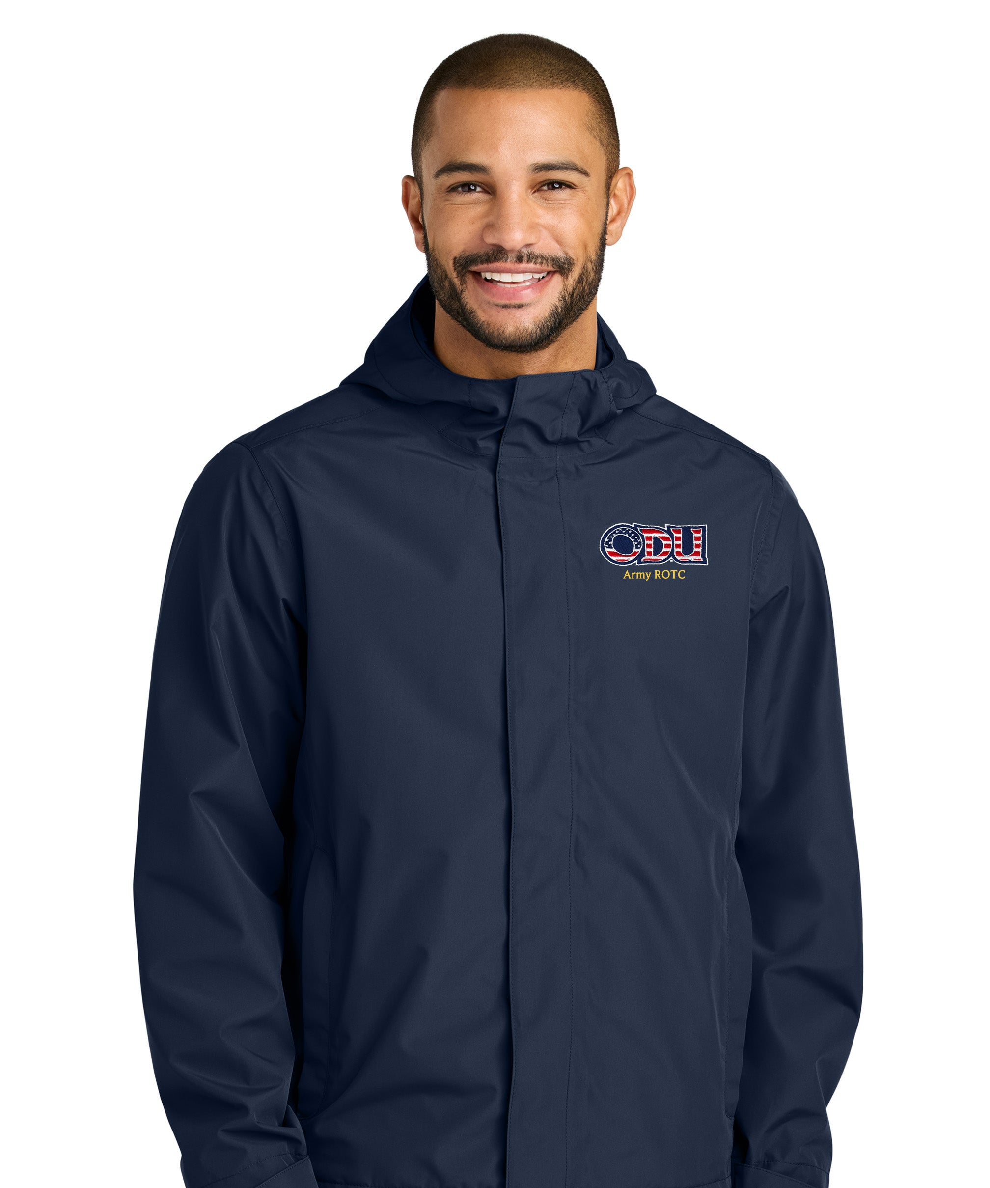 Old Dominion University, ODU Military - Army ROTC, C-FREE® Rain Jacket - Navy