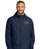 Old Dominion University, ODU Military, Military Logo, C-FREE® Rain Jacket - Navy