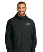 Old Dominion University, ODU Military - Push-Up Squad, C-FREE® Rain Jacket - Black