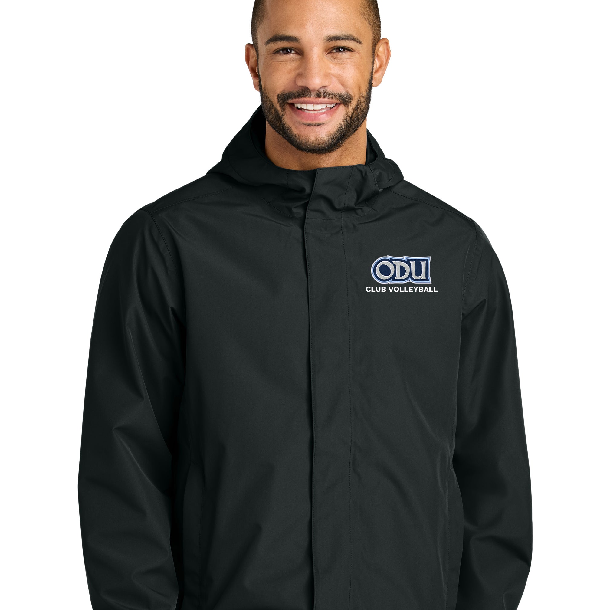 Old Dominion University, Club Sports - Volleyball, C-FREE® Rain Jacket - Black