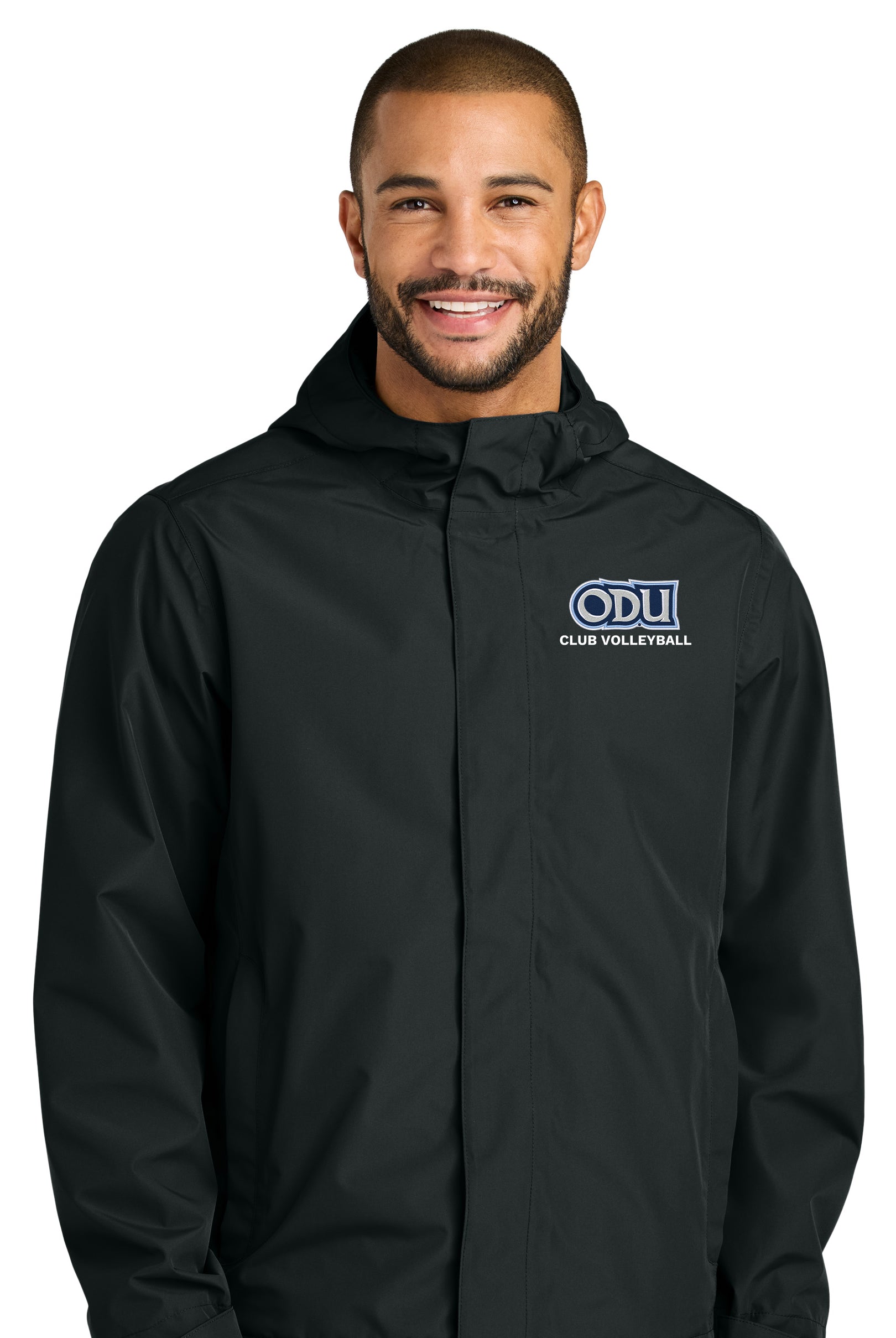 Old Dominion University, Club Sports - Volleyball, C-FREE® Rain Jacket - Black