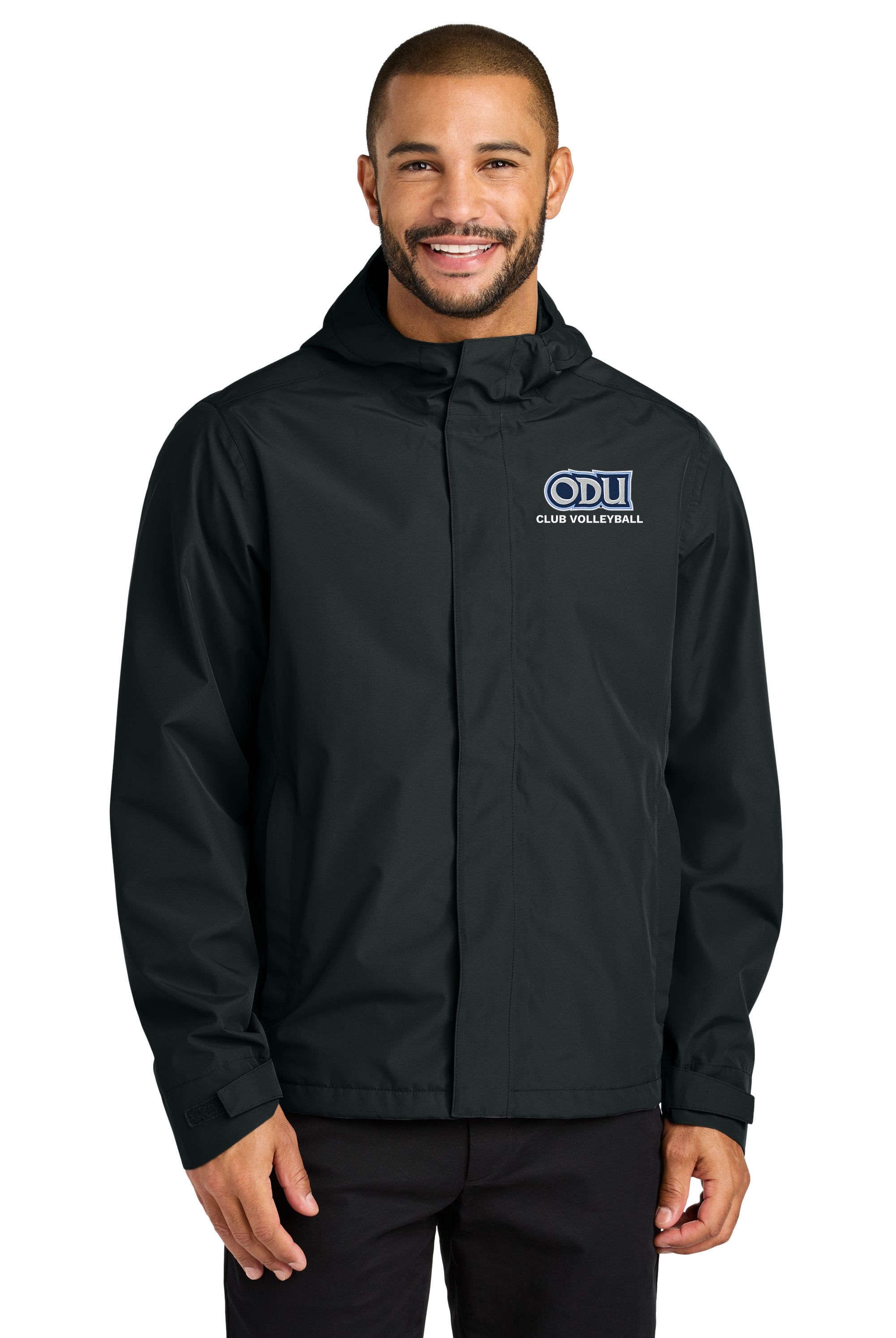 Old Dominion University, Club Sports - Volleyball, C-FREE® Rain Jacket - Black