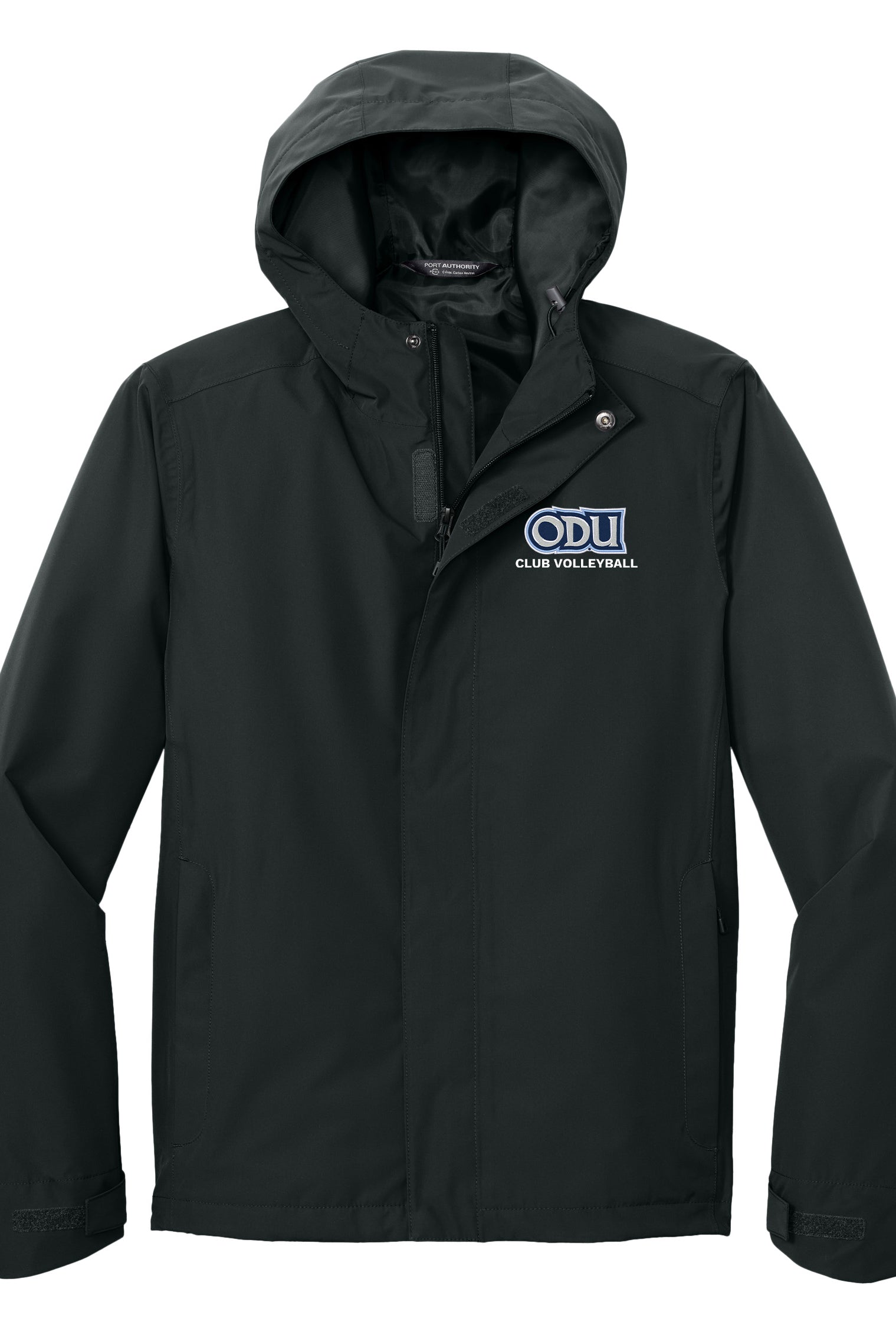 Old Dominion University, Club Sports - Volleyball, C-FREE® Rain Jacket - Black