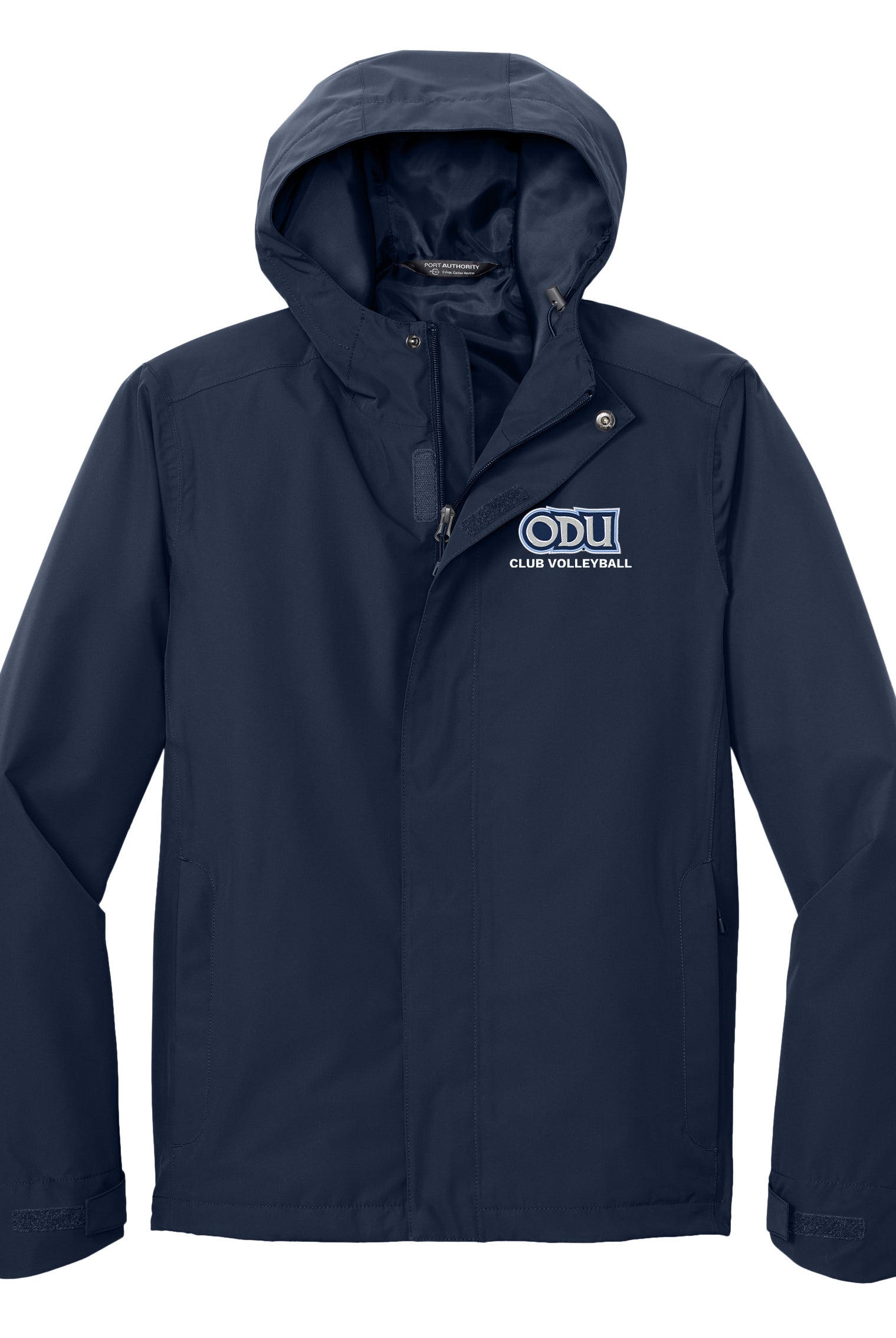 Old Dominion University, Club Sports - Volleyball, C-FREE® Rain Jacket - Navy