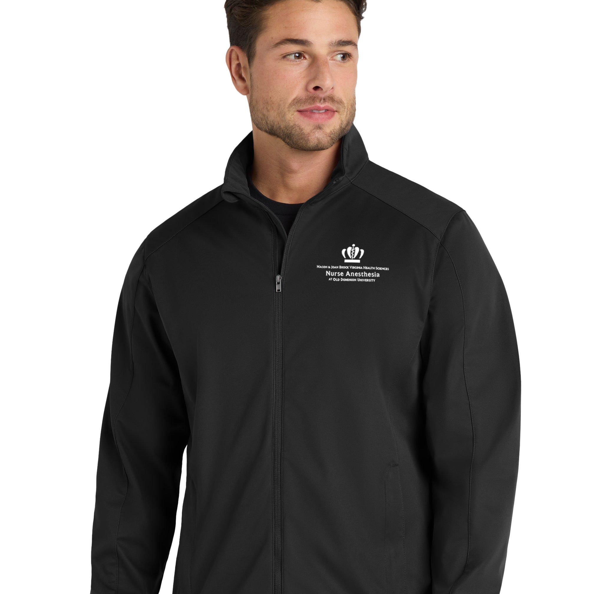 Old Dominion University, Nurse Anesthesia, Active Soft Shell Jacket - Black