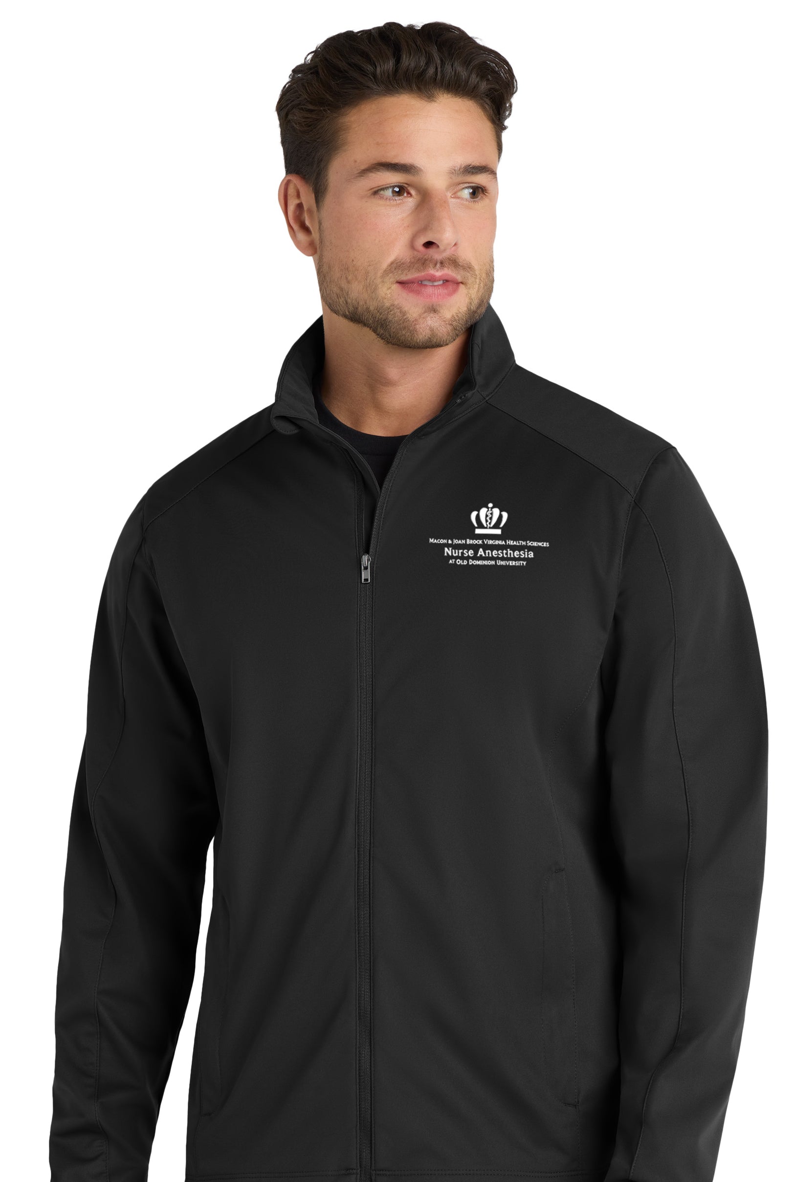 Old Dominion University, Nurse Anesthesia, Active Soft Shell Jacket - Black