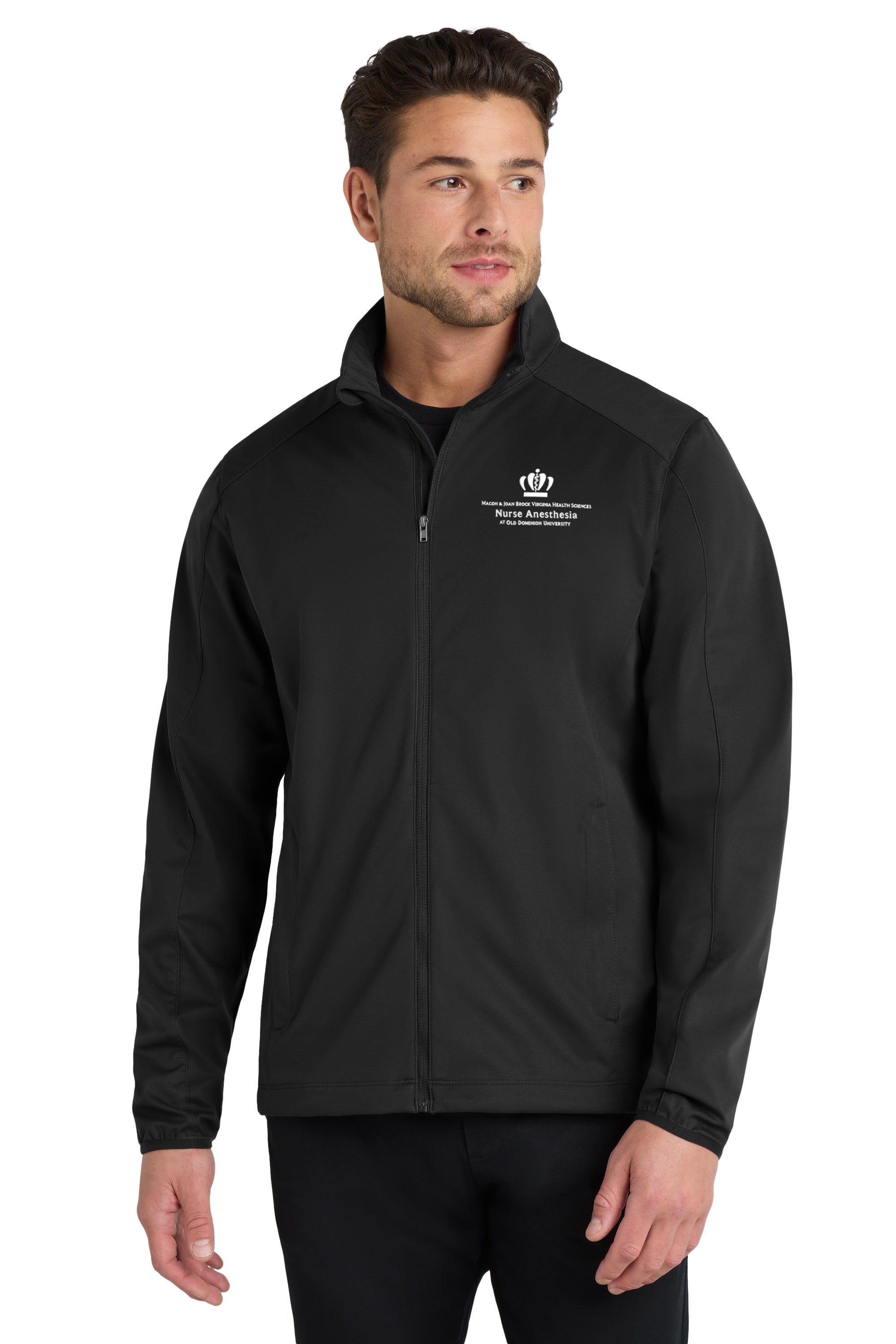 Old Dominion University, Nurse Anesthesia, Active Soft Shell Jacket - Black