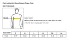 Old Dominion University, Nurse Anesthesia, Core Classic Pique Polo - Size Chart