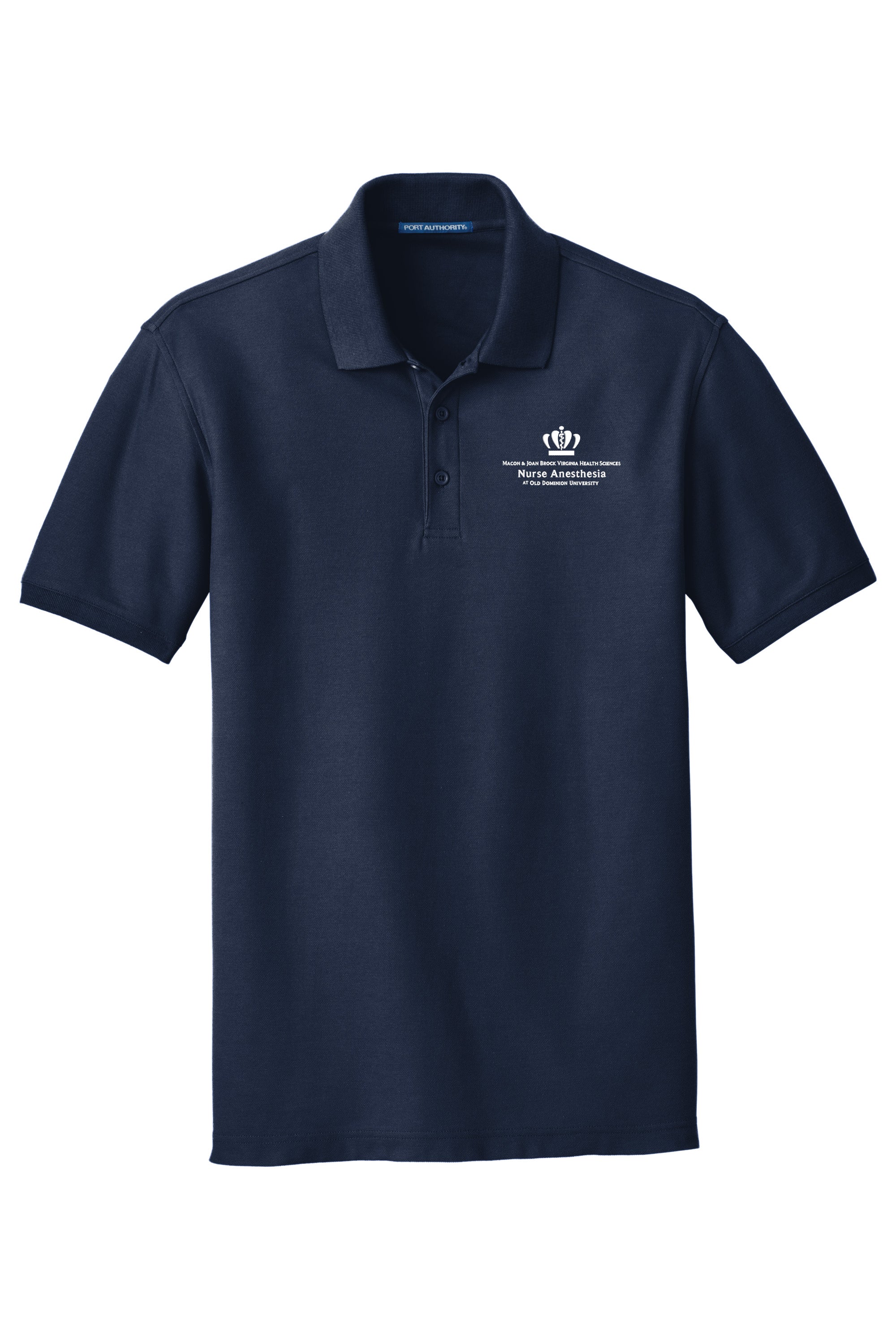 Old Dominion University, Nurse Anesthesia, Core Classic Pique Polo - Navy