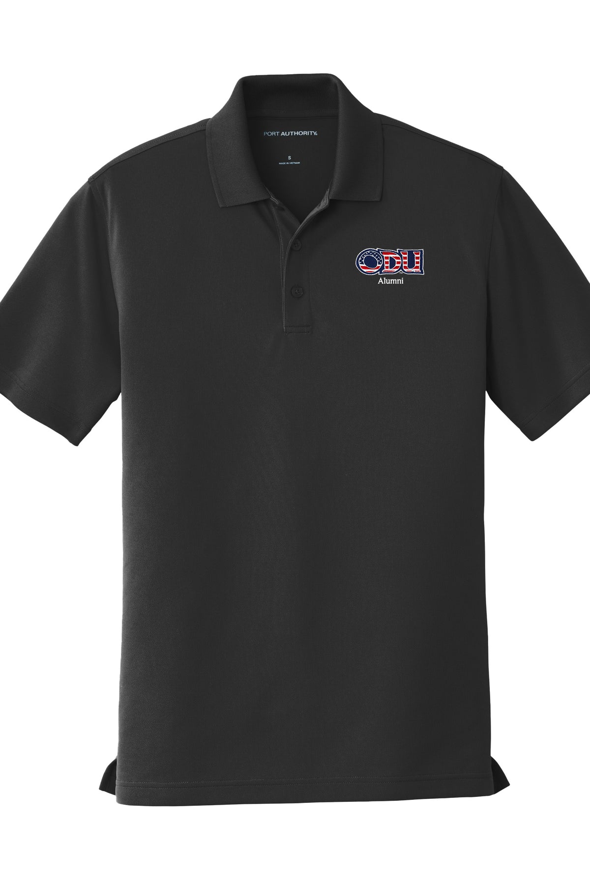 Old Dominion University, ODU - Alumni, Port Authority® Dry Zone® UV Micro-Mesh Polo Shirt - Black