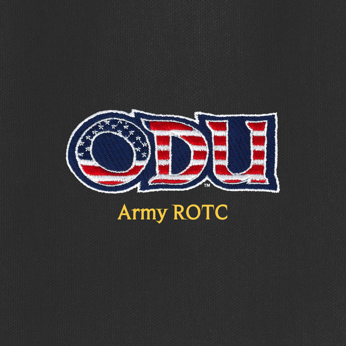Old Dominion University, ODU Military - Army ROTC, UV Micro-Mesh Polo - Black