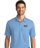 Old Dominion University, ODU - Navy ROTC, Port Authority® Dry Zone® UV Micro-Mesh Polo Shirt - Carolina Blue